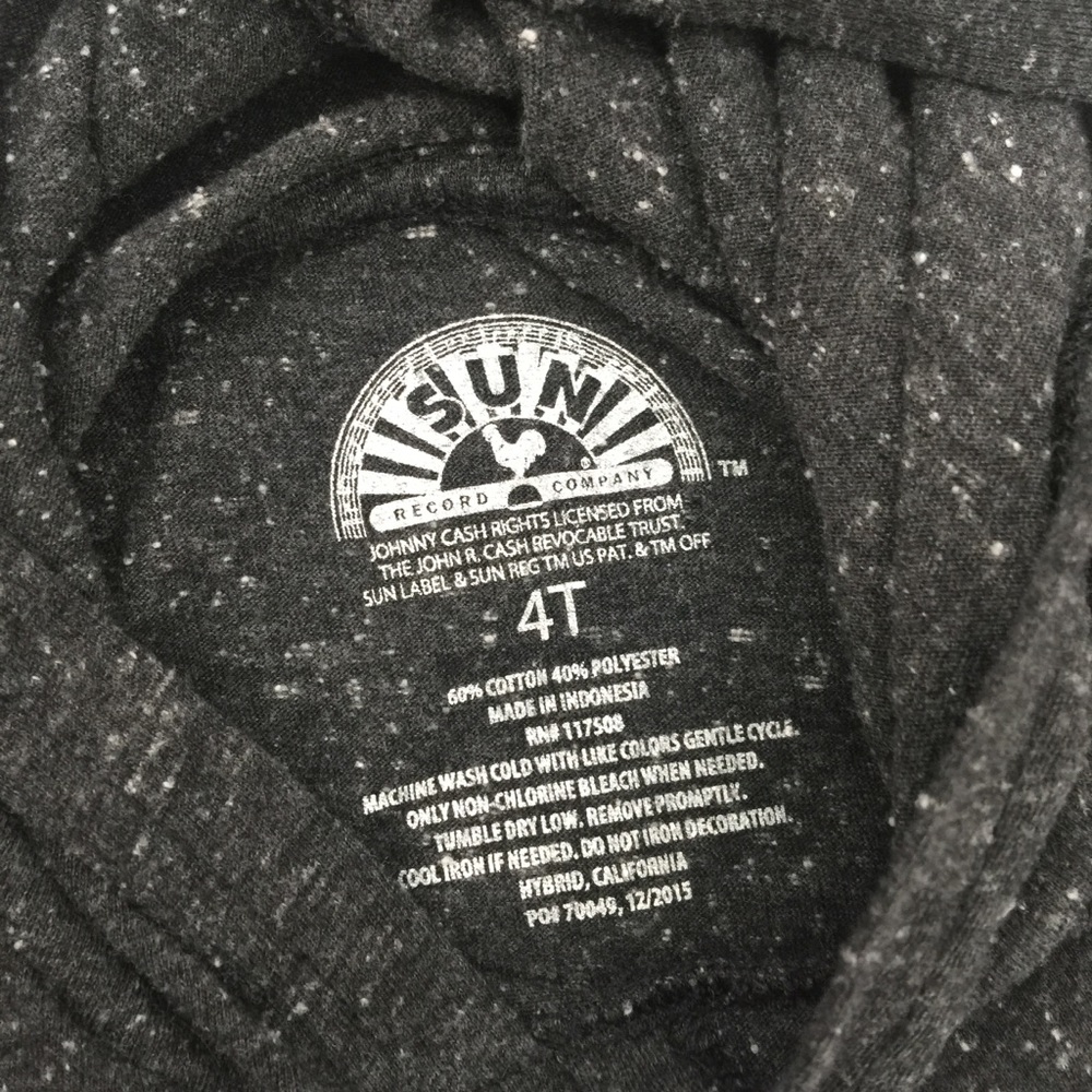 Sun Record Company Toddler Johnny Cash T - Picture 6 of 6